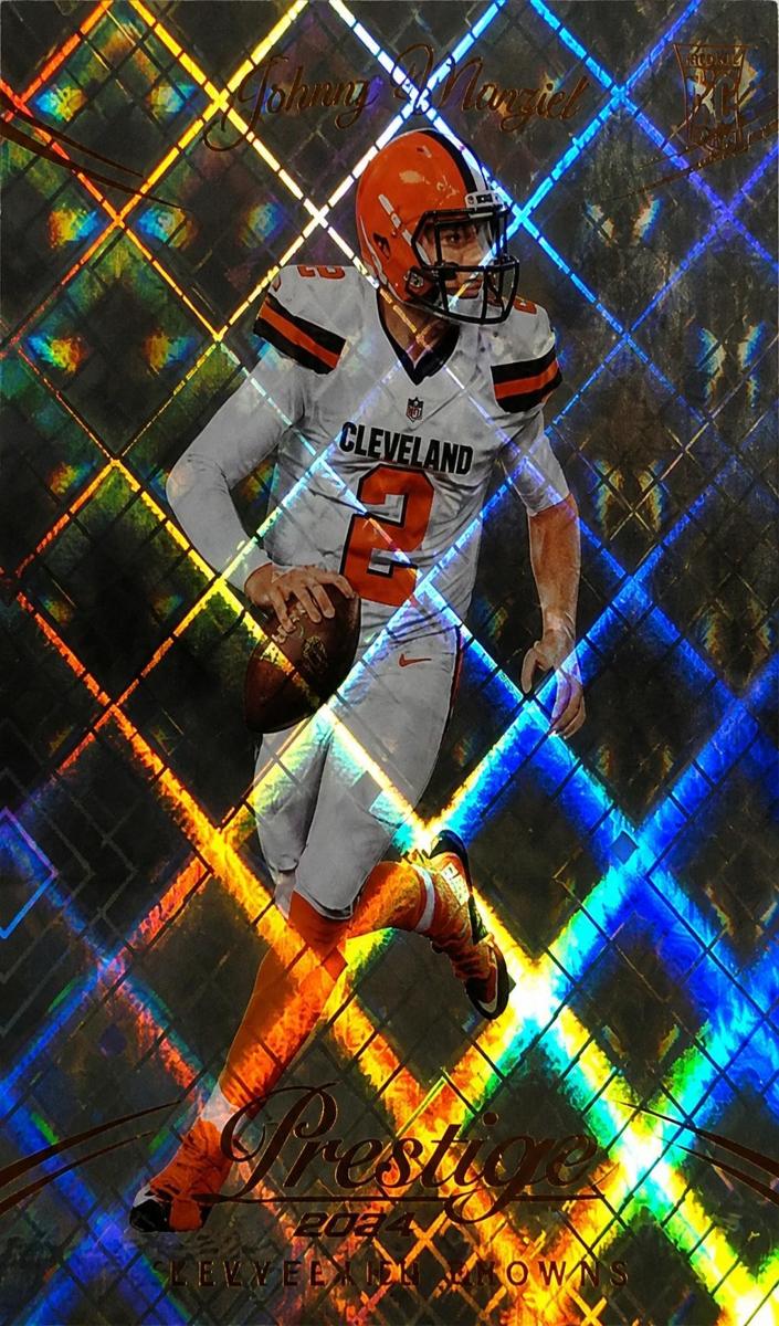2024 Panini Prestige Football Diamond Xtra Points Johnny Manziel #73