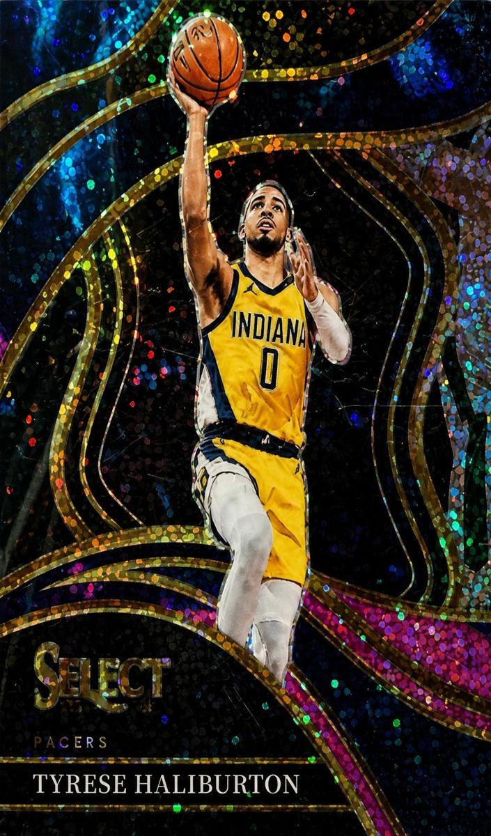 2023 Panini Select Basketball Cosmic Tyrese Haliburton #229 PSA 10