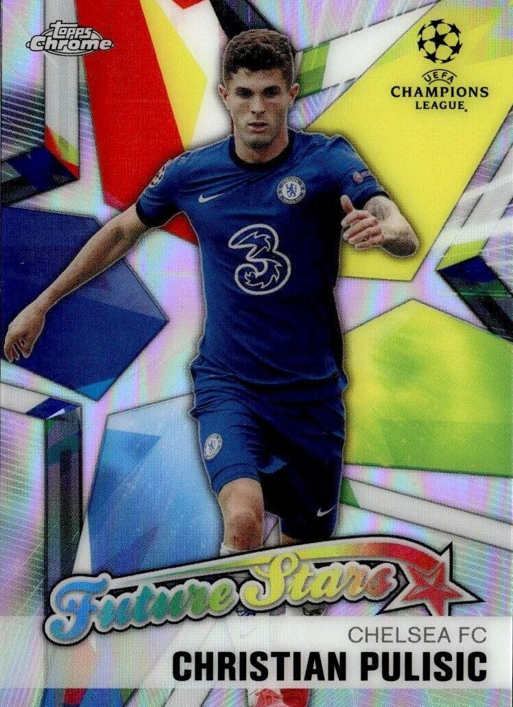 2020 Topps Chrome UEFA Champions League Soccer Christian Pulisic #FS-CP