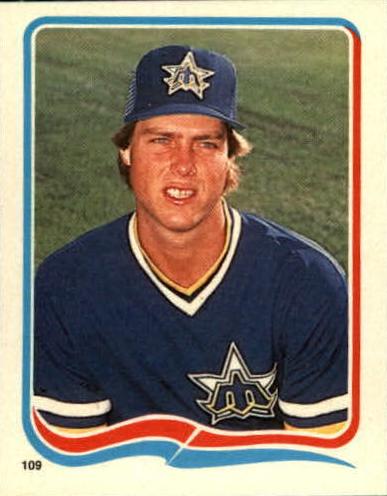 1985 Fleer Star Stickers Baseball Mark Langston #109