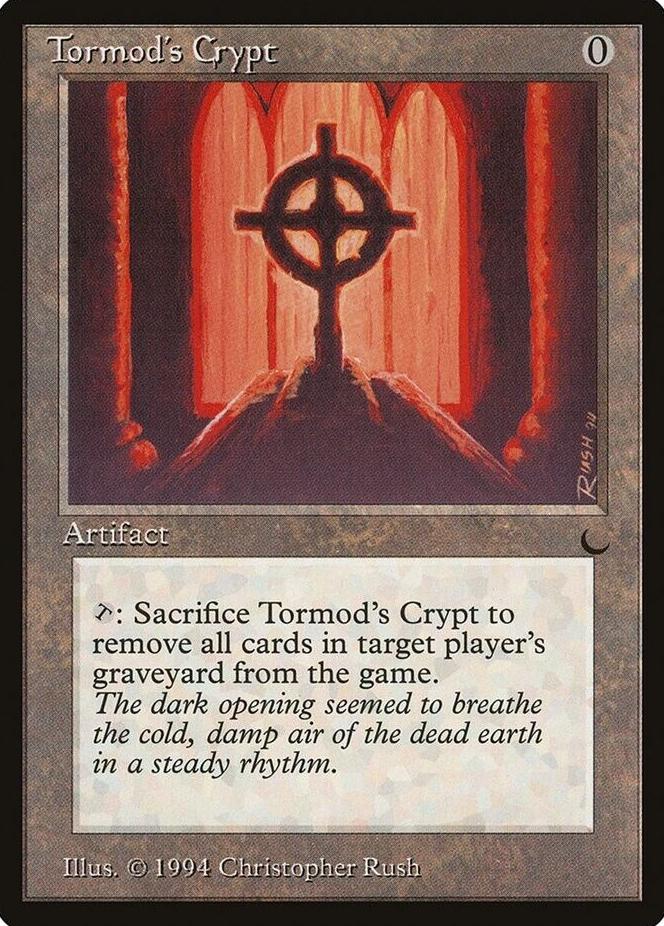 1994 Magic The Gathering The Dark Tormod's Crypt #NNO