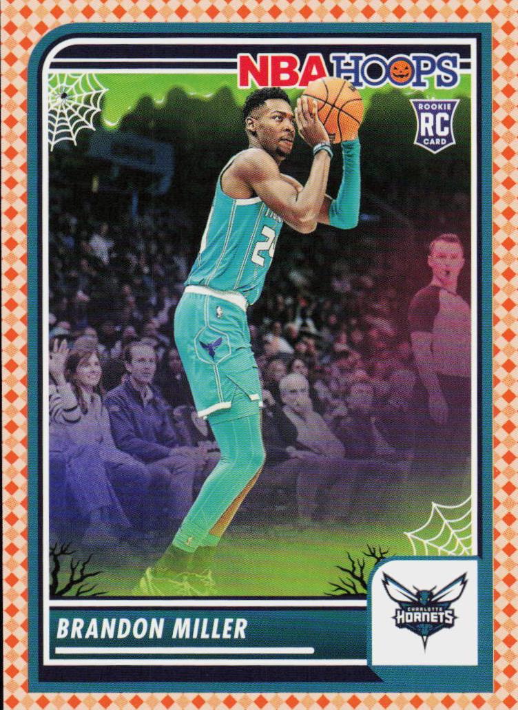 2023 Panini Haunted Hoops Basketball Orange Brandon Miller #245 PSA 9