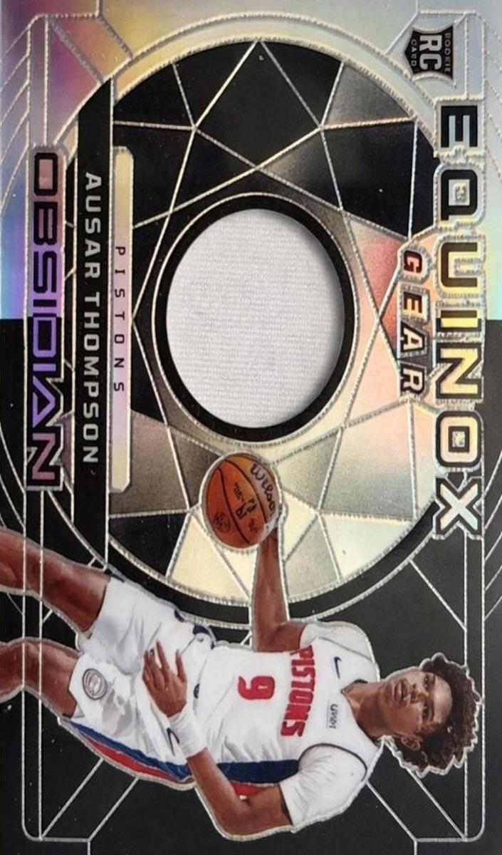 2023 Panini Obsidian Basketball Ausar Thompson #EG-AUS