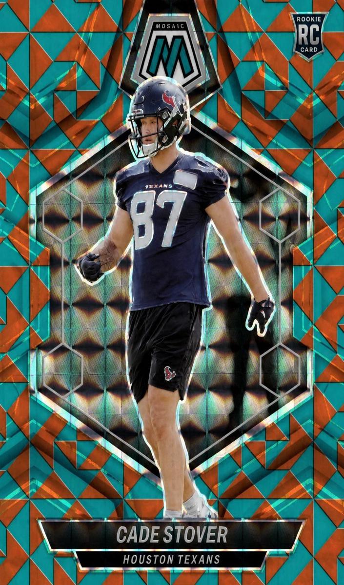 2024 Panini Mosaic Football Tessellation Cade Stover #384