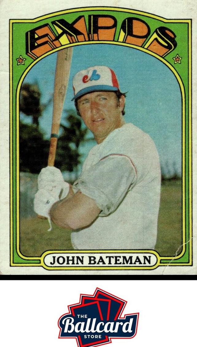 1972 Topps Baseball John Bateman #5 PSA 9