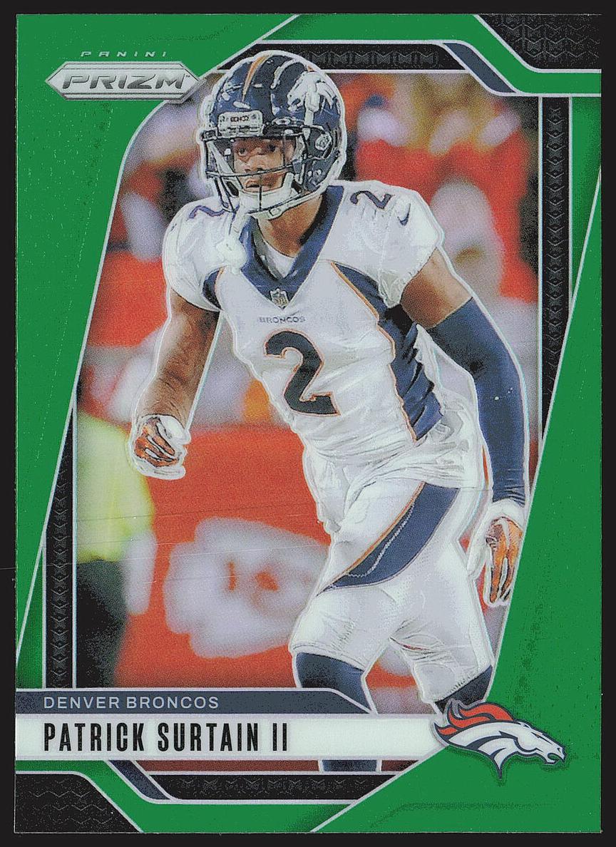 2024 Panini Prizm Football Green Patrick Surtain II #87
