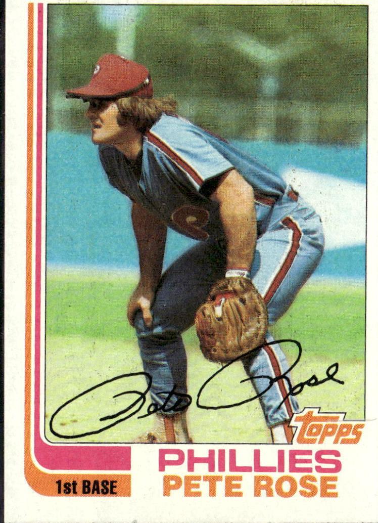 1982 Topps Baseball Pete Rose #780