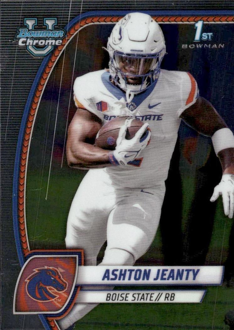 2024 Bowman Chrome University Football Ashton Jeanty #17