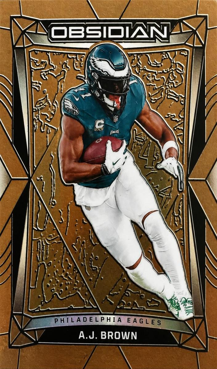 2024 Panini Obsidian Football Gold A.J. Brown #159