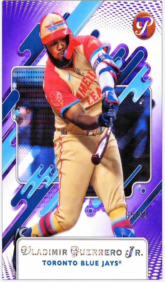 2025 Topps Pristine Baseball Purple Refractor Vladimir Guerrero Jr. #272