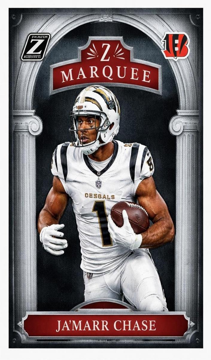 2024 Panini Zenith Football Ja'Marr Chase #26 PSA 9