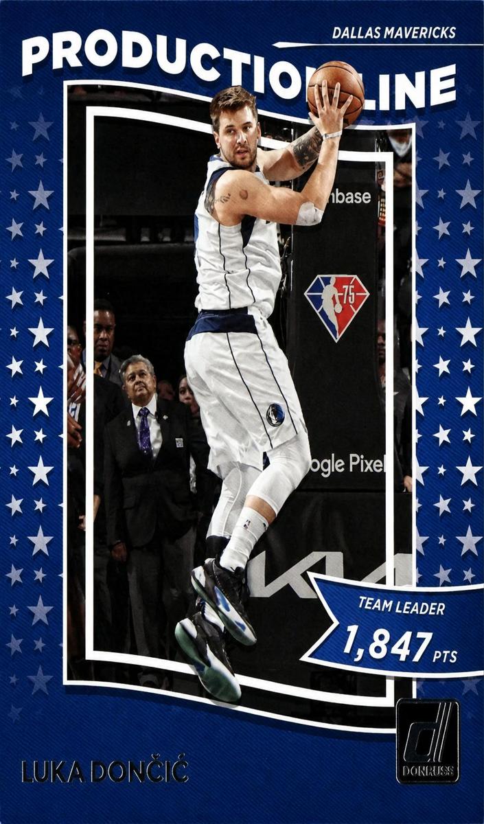 2022 Panini Donruss Basketball Luka Doncic #9 PSA 9