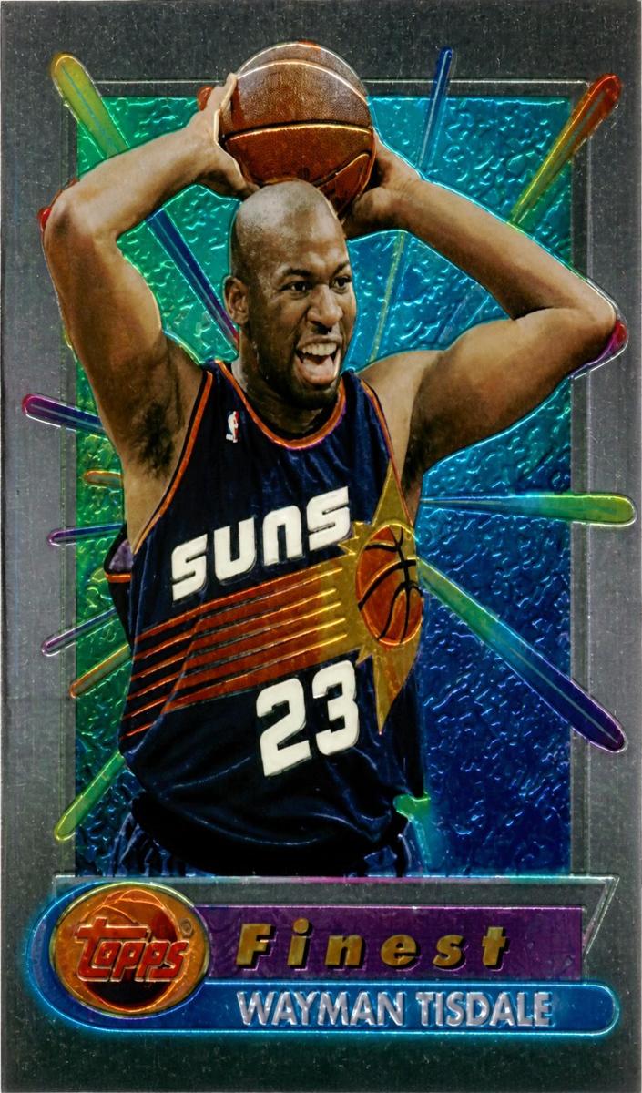 1994 Topps Finest Basketball Wayman Tisdale #221