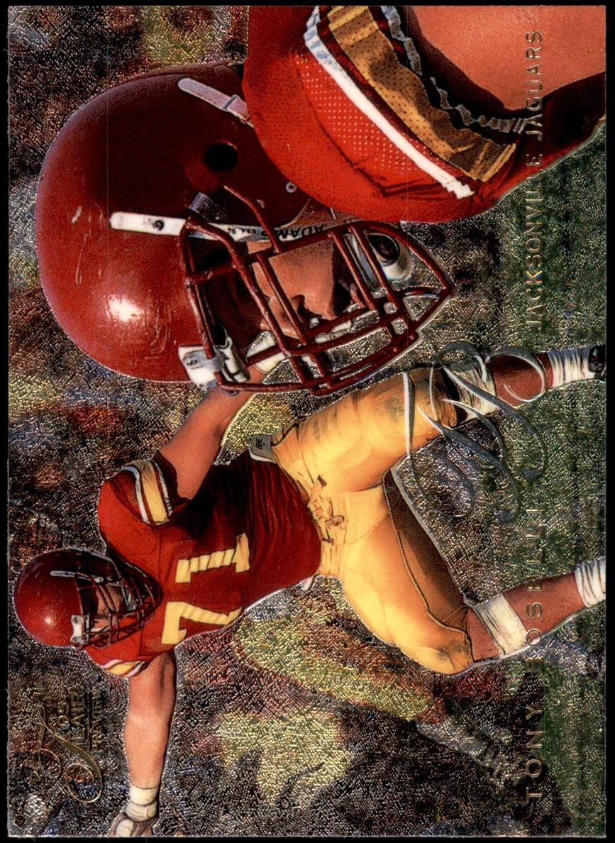1995 Fleer Football Tony Boselli #14