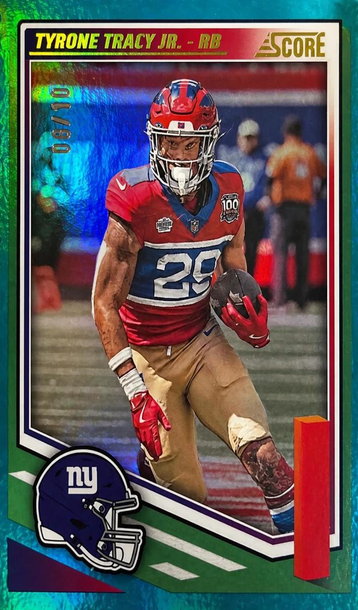 2025 Panini Score Football Die-Cut Tyrone Tracy Jr. #116