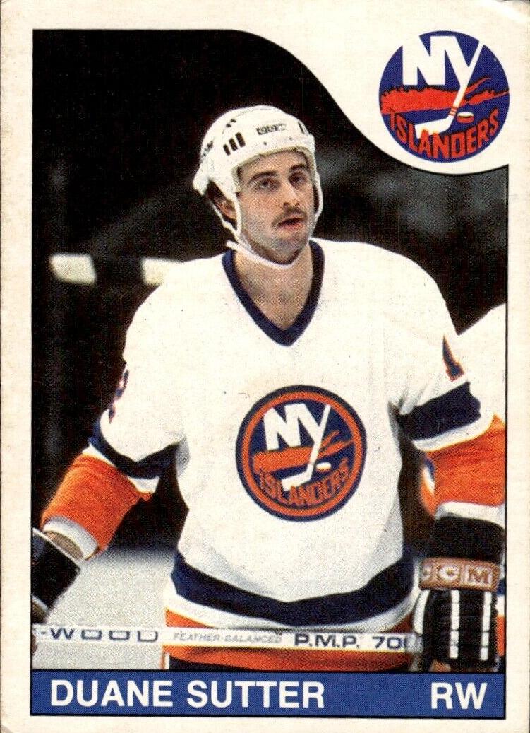 1985 O-Pee-Chee Hockey Duane Sutter #227