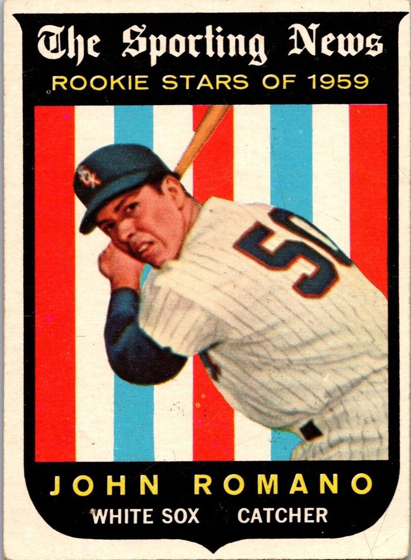 1959 Topps Baseball Johnny Romano #138 PSA 7