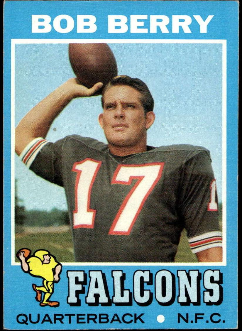 1971 Topps Football Bob Berry #195