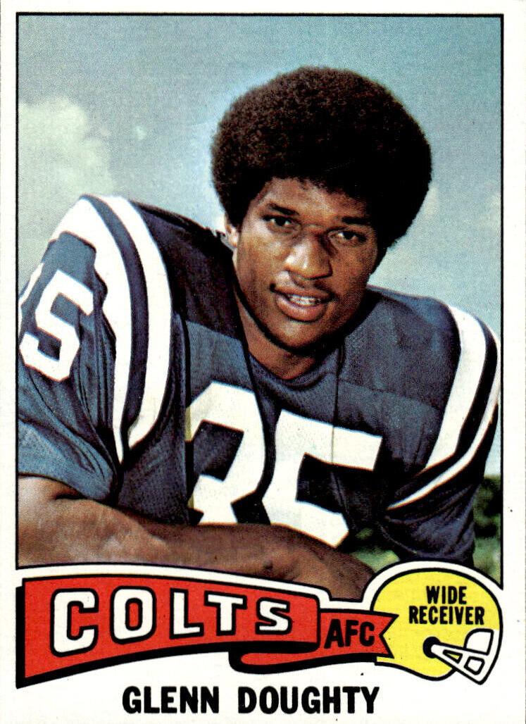 1975 Topps Football Glenn Doughty #57