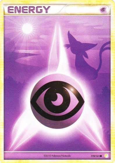 2010 Pokemon HeartGold & SoulSilver Psychic Energy #119 PSA 9