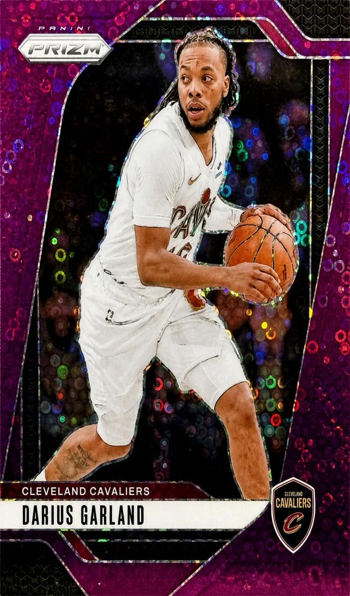 2024 Panini Prizm Basketball Fast Break Purple Darius Garland #146