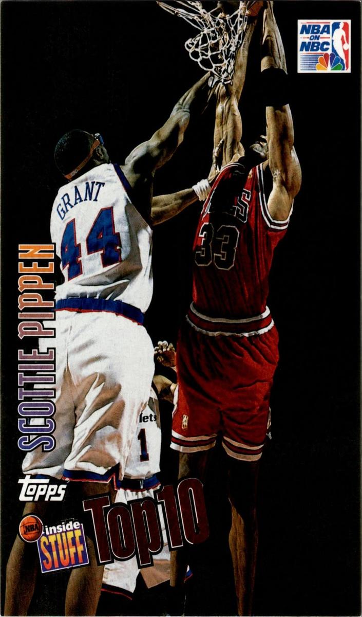 1997 Topps Basketball Scottie Pippen #IS8