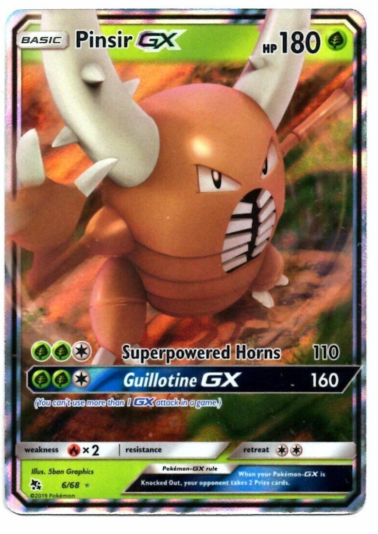 2019 Pokemon Sun & Moon Hidden Fates Pinsir GX #6 CGC 9.5