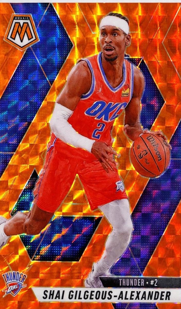 2024 Panini Mosaic Basketball Orange Shai Gilgeous-Alexander #38