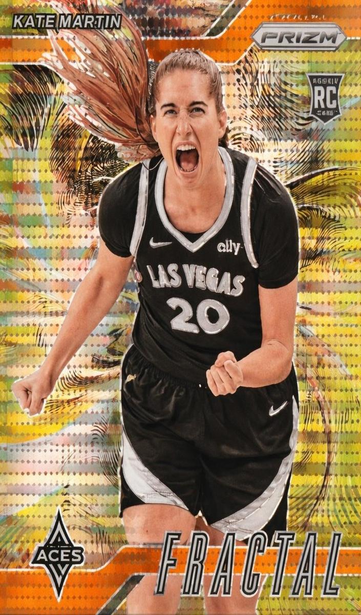 2024 Panini Prizm WNBA Basketball Orange Pulsar Kate Martin #6