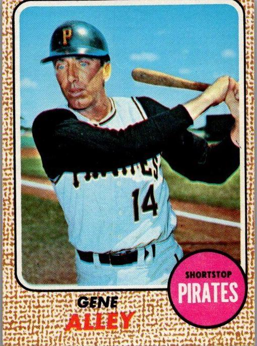 1968 Topps Baseball Gene Alley #53