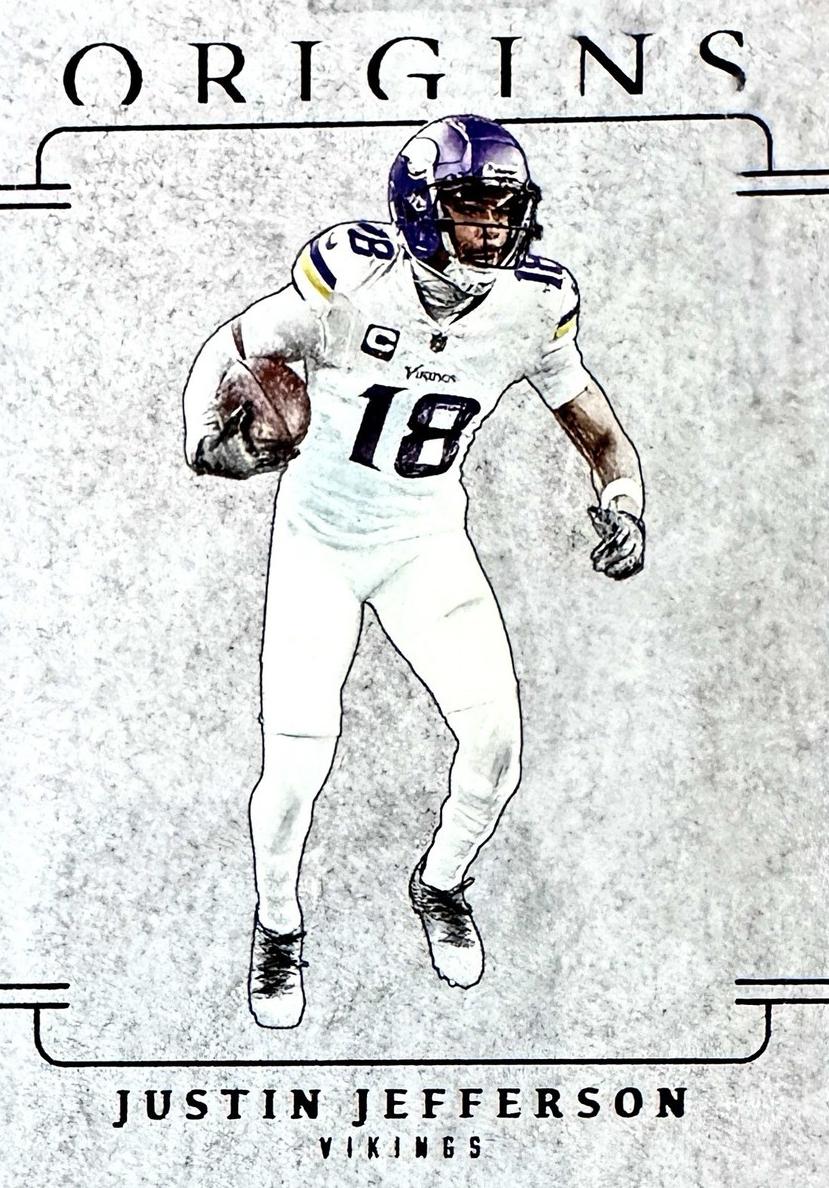 2025 Panini Origins Football Justin Jefferson #9