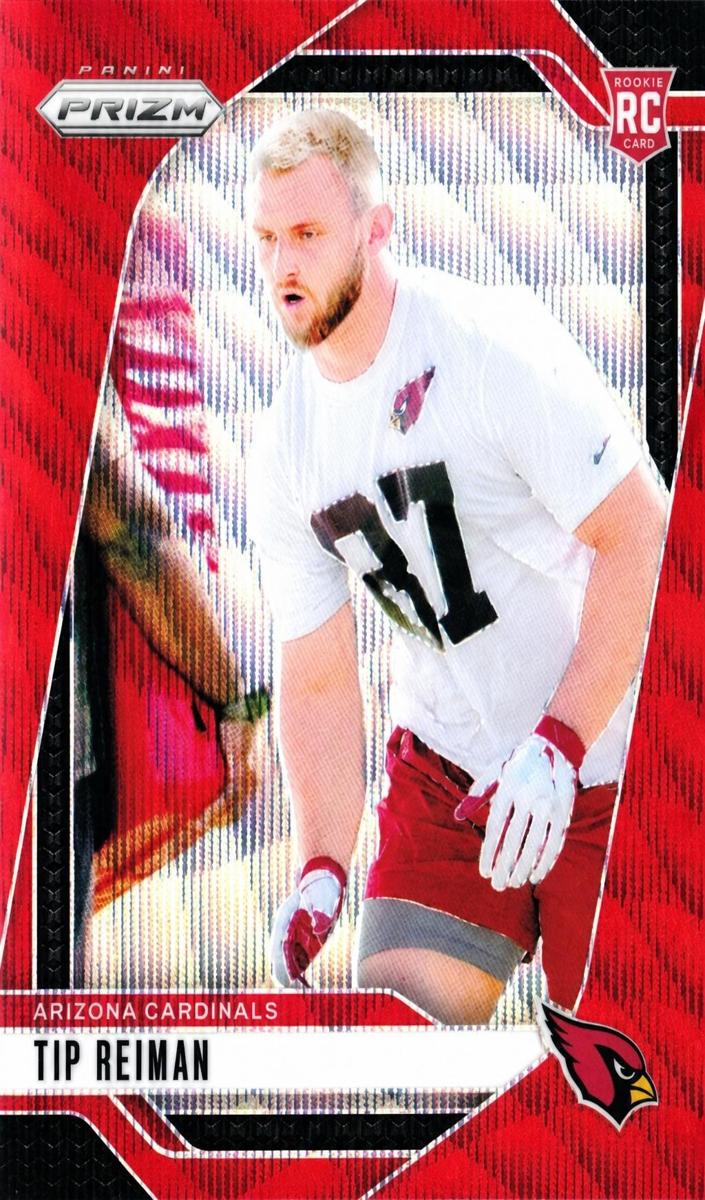 2024 Panini Prizm Football Red Wave Tip Reiman #391