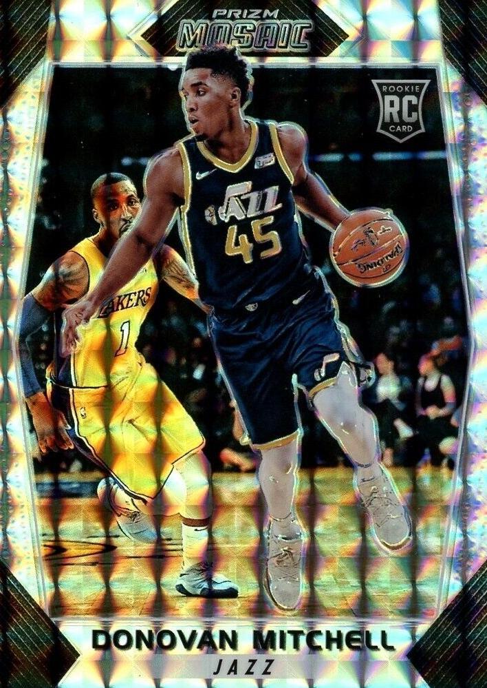 2017 Panini Prizm Mosaic Basketball Donovan Mitchell #5