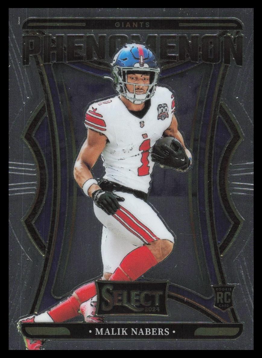 2024 Panini Select Football Malik Nabers #8