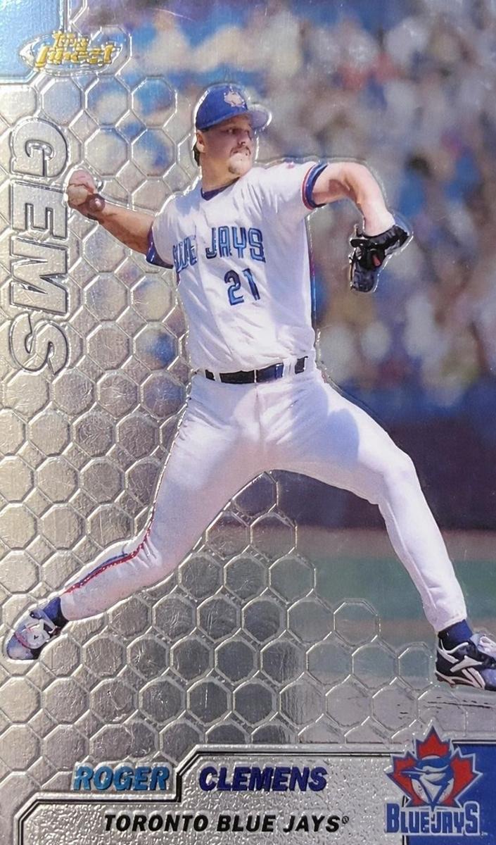 1999 Topps Finest Baseball Roger Clemens #111