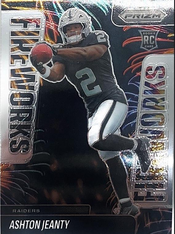 2025 Panini Prizm Football Ashton Jeanty #10 PSA 10