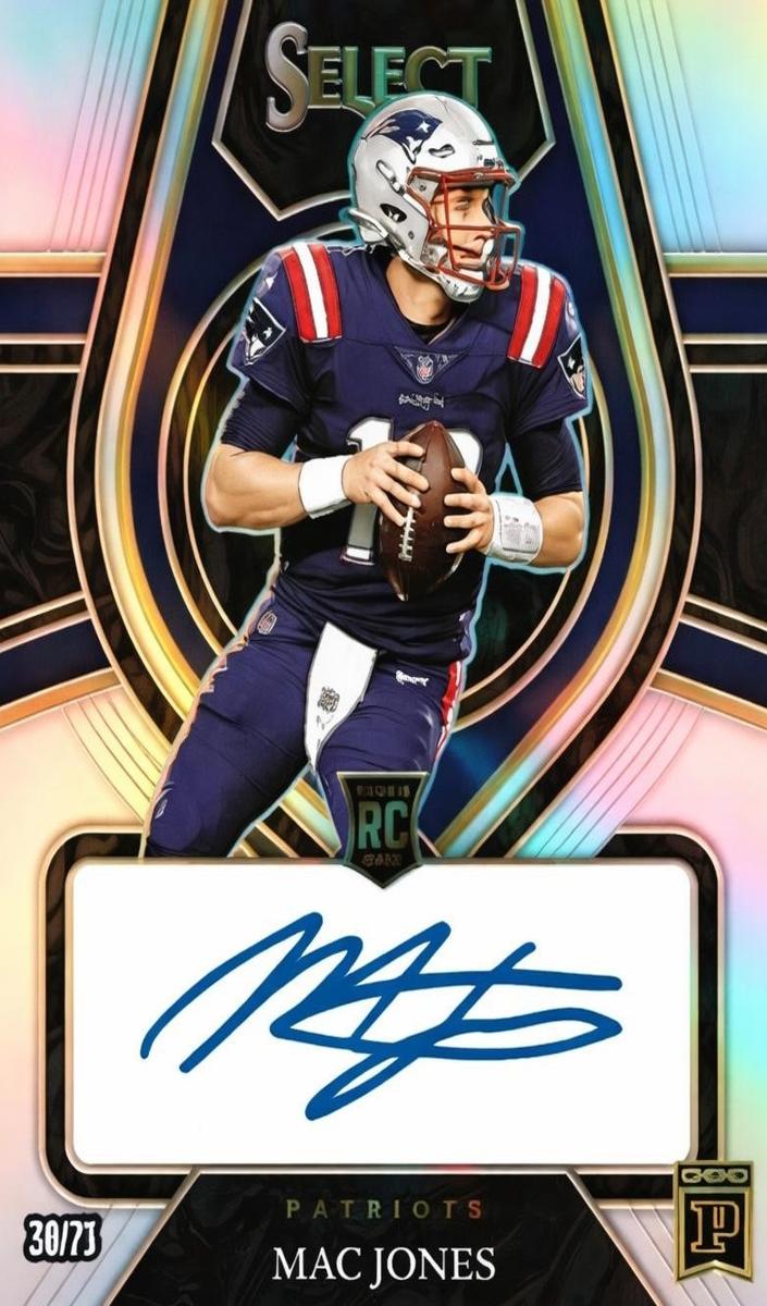 2021 Panini Select Football Mac Jones #RS-MJO
