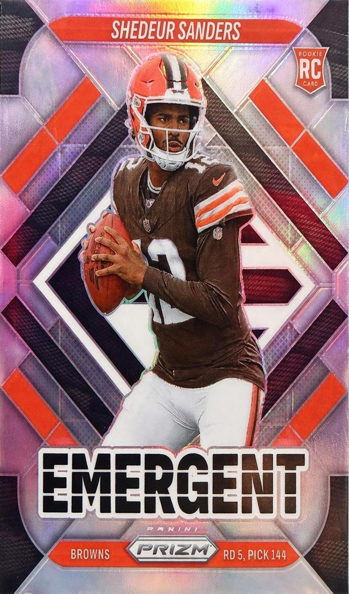 2025 Panini Prizm Football Silver Shedeur Sanders #17 PSA 10