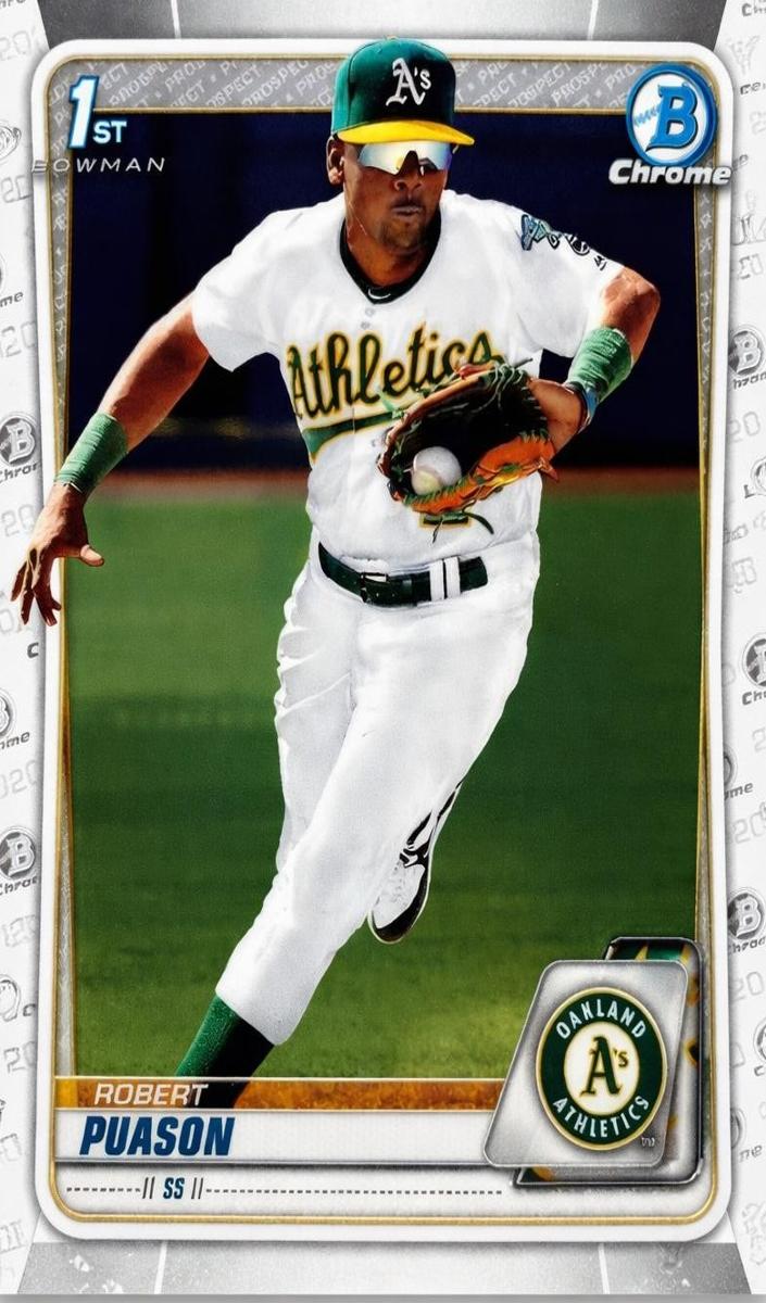 2020 Bowman Baseball Robert Puason #BCP-145
