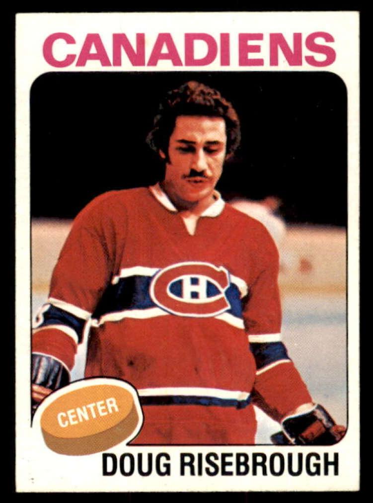 1975 Topps Hockey Doug Risebrough #107 PSA 9