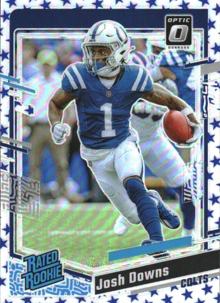 2023 Donruss Optic Football Stars Josh Downs #248