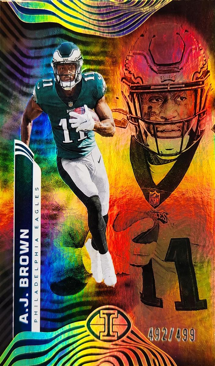 2022 Panini Illusions Football Trophy Collection Bronze A.J. Brown #81