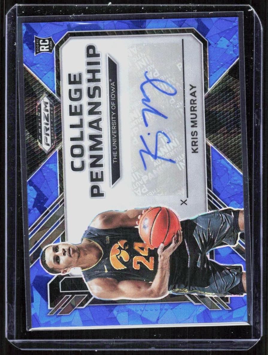 2023 Panini Prizm Draft Picks Basketball Blue Ice Kris Murray #CP-KMY