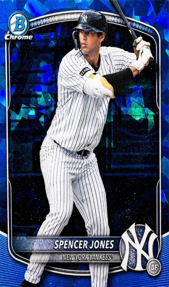 2025 Bowman Draft Sapphire Baseball Spencer Jones #BDC-9