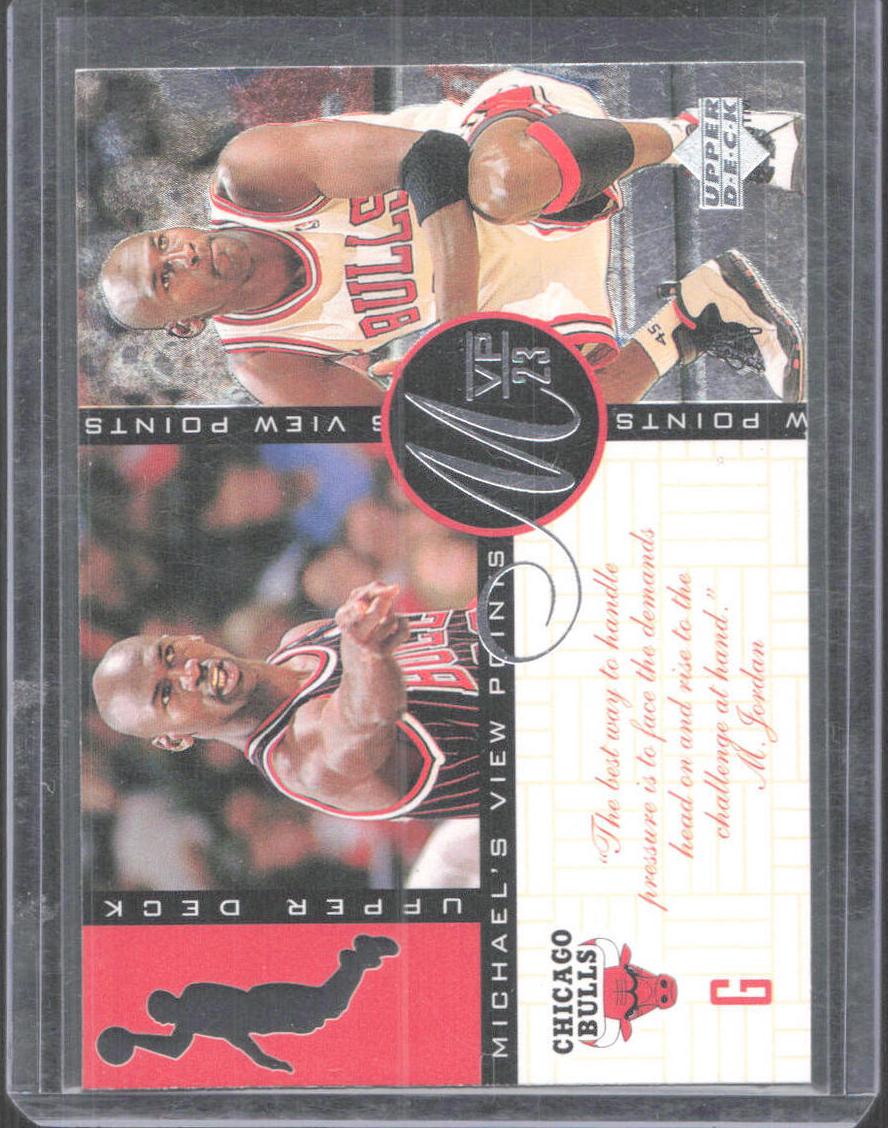 1996 Upper Deck Basketball Michael Jordan #VP4