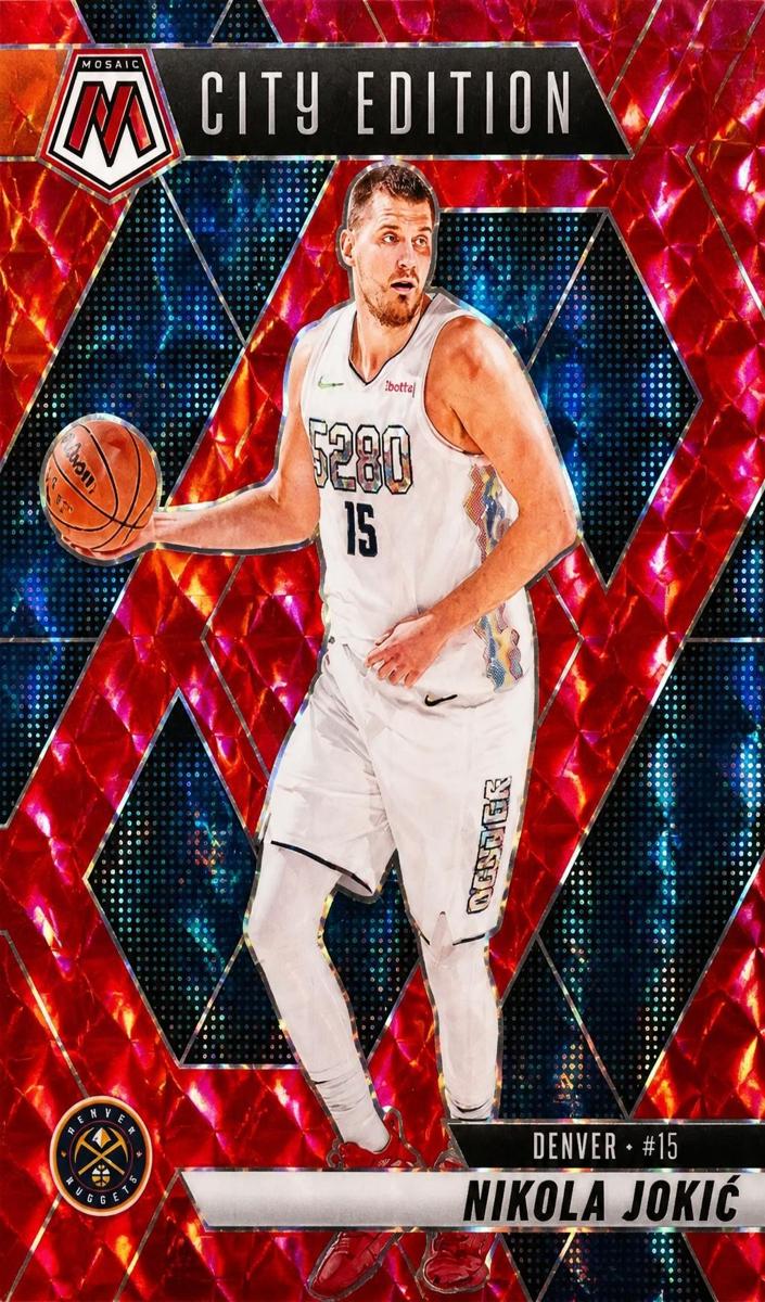 2024 Panini Mosaic Basketball Red Nikola Jokic #275