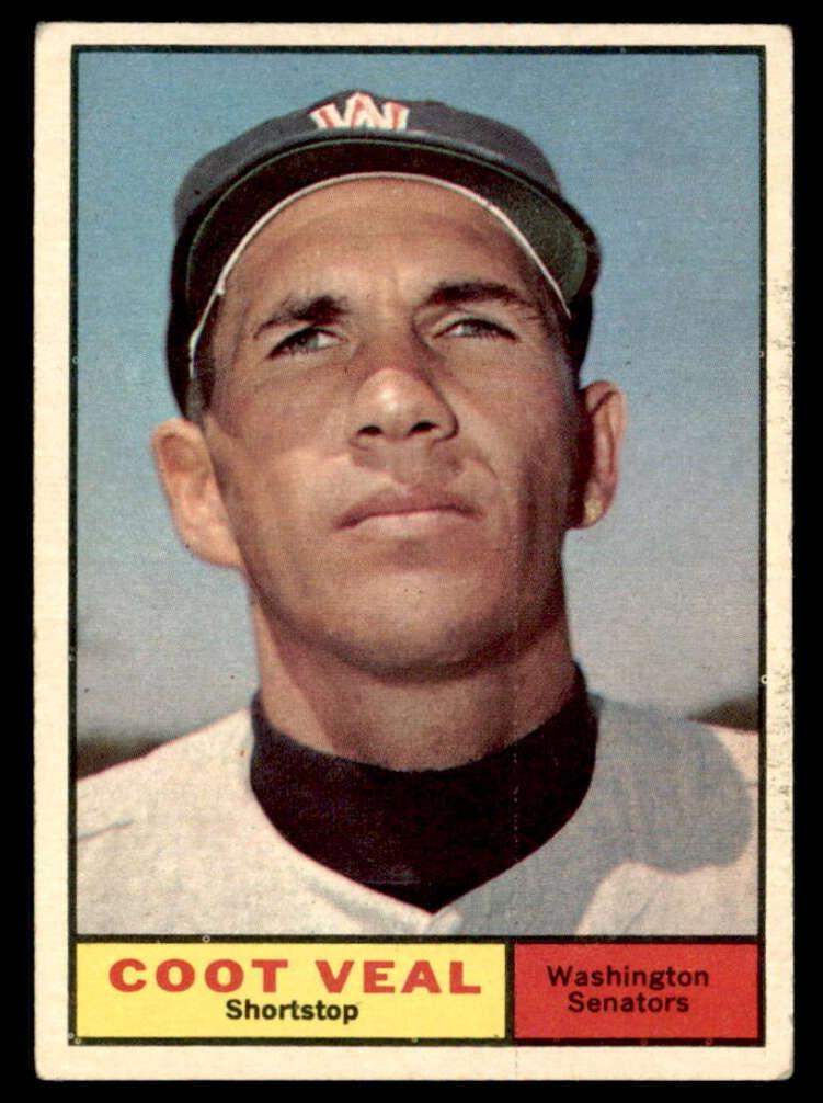 1961 Topps Baseball Coot Veal #432
