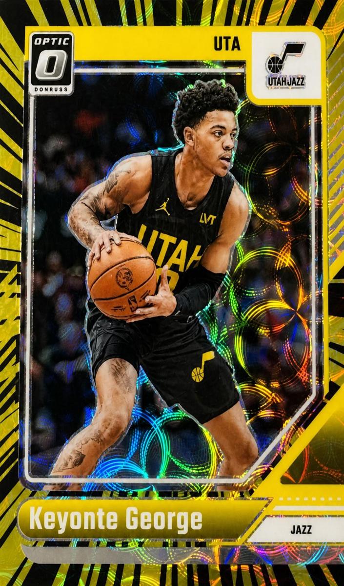 2024 Donruss Optic Basketball Electricity International Keyonte George #174