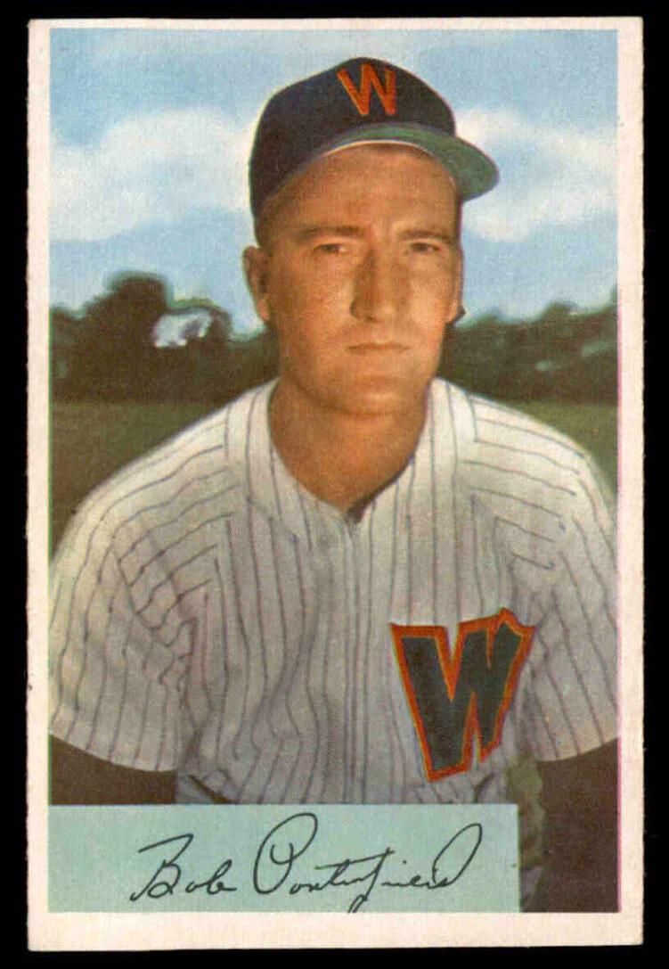 1954 Bowman Baseball Bob Porterfield #24