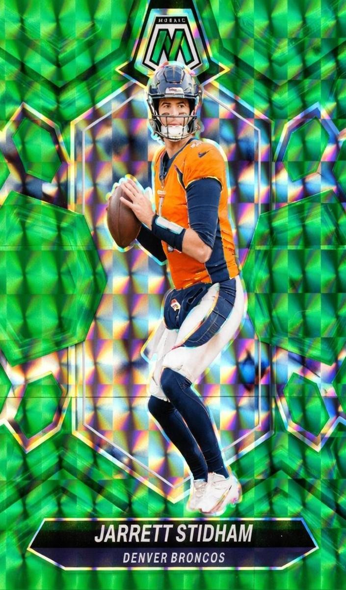 2024 Panini Mosaic Football Green Jarrett Stidham #64